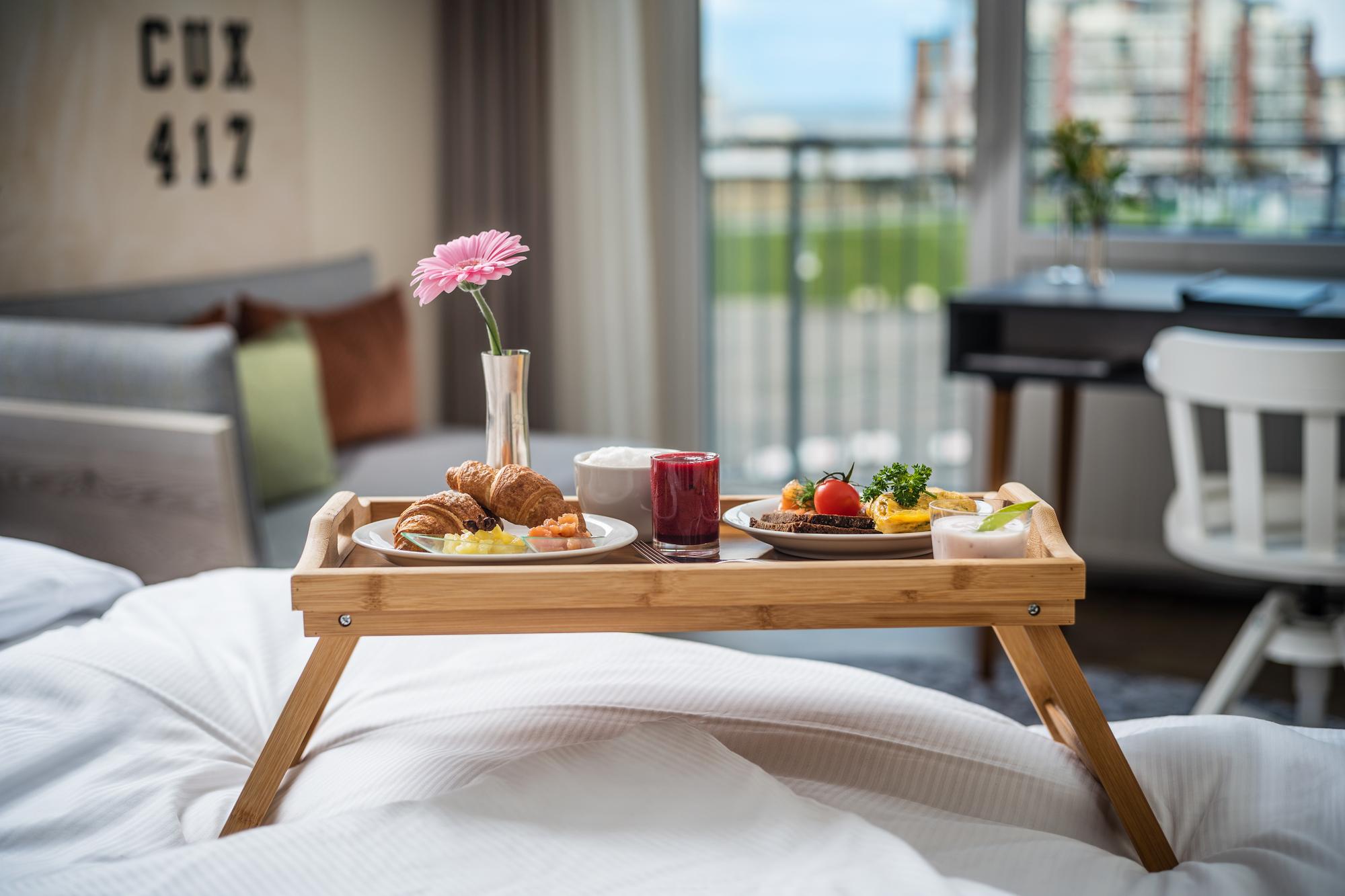 Komfort-Doppelzimmer mit Zimemrfrühstück