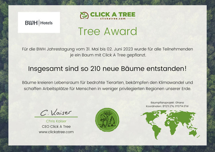 Tree award